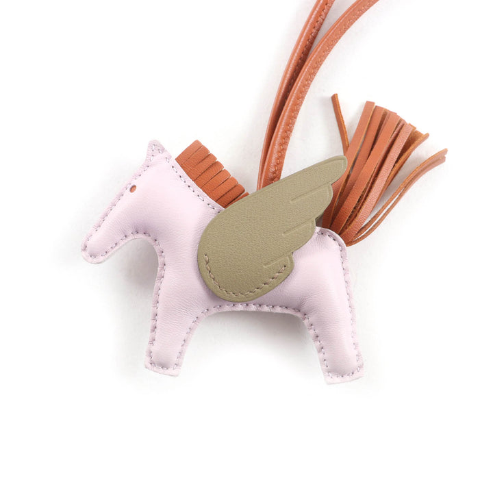 未使用品★エルメス ロデオチャーム ペガサスPM モーヴペール/パンデピス/ベージュマルファ アニョーミロ ヴォースイフト W刻印 箱付