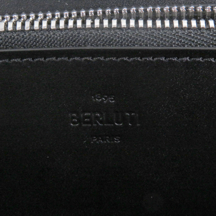 極美品□BERLUTI ベルルッティ 24年製 イタウバ ロングジップウォレット ヴェネチアカーフレザー カリグラフィ 長財布 伊製 定価203500円