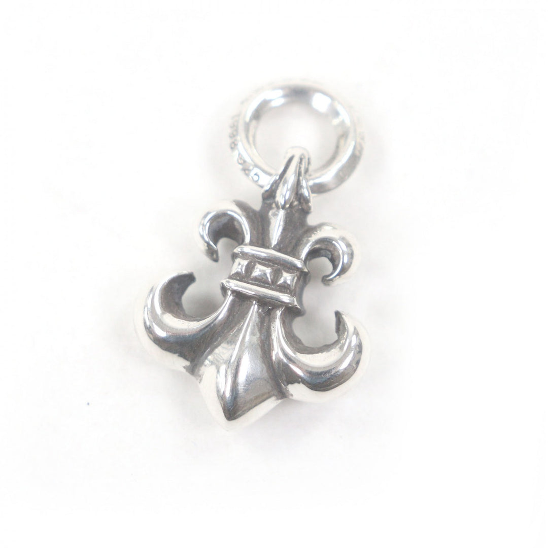極美品□CHROME HEARTS クロムハーツ BS FLUER CHARM　BSフレアチャーム ペンダントトップ アクセサリー SV925　シルバー 重量7.36g