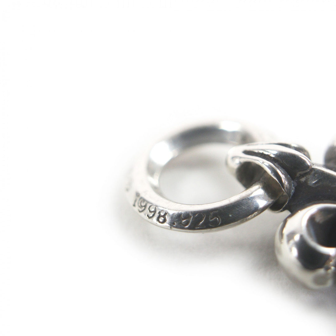 極美品□CHROME HEARTS クロムハーツ BS FLUER CHARM　BSフレアチャーム ペンダントトップ アクセサリー SV925　シルバー 重量7.36g