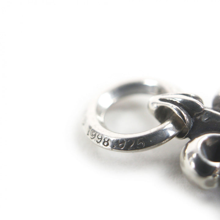 極美品□CHROME HEARTS クロムハーツ BS FLUER CHARM　BSフレアチャーム ペンダントトップ アクセサリー SV925　シルバー 重量7.36g