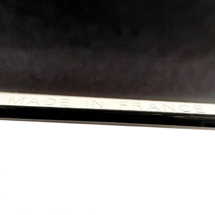 美品▲LOUIS VUITTON ルイヴィトン N79258 ジェットリーニュ ペン先18K Mニブ 万年筆 メタリックグレー シルバー フランス製 メンズ