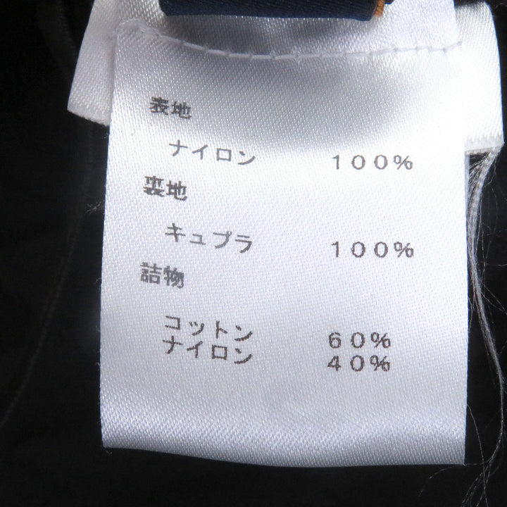 美品□LOUIS VUITTON ルイヴィトン Plain Rainbow ZIPUP キルティングジャケット 中綿ブルゾン ブラック S イタリア製 正規品 メンズ