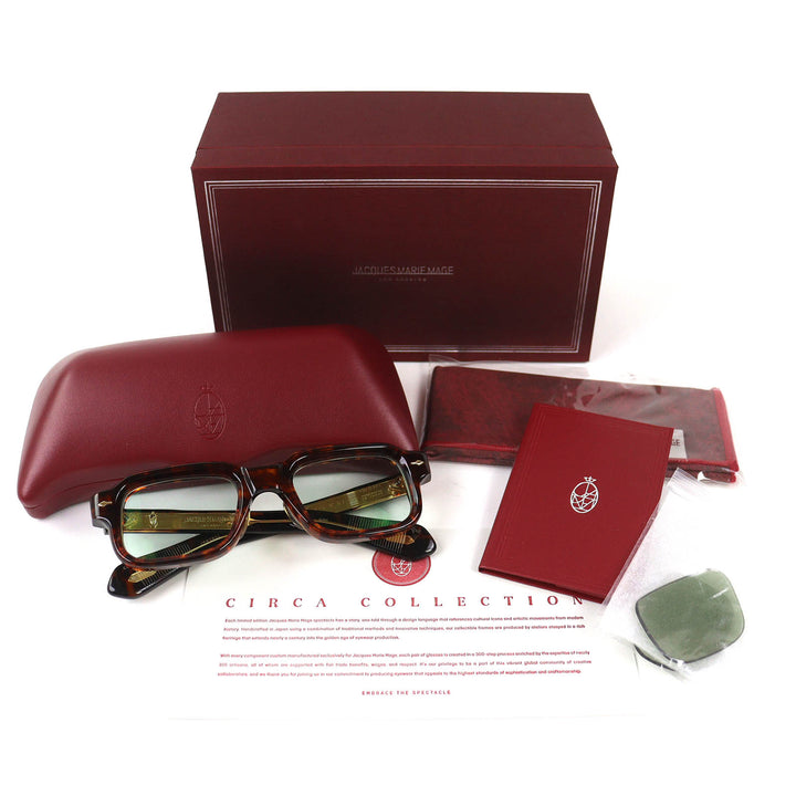 極美品△JACQUESMARIEMAGE ジャックマリーマージュ SANDRO ARGYLE 世界350本限定 6/350 サングラス 51□22 度入り 定価159500円
