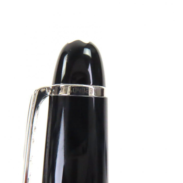 美品▼MONTBLANC モンブラン プラチナライン マイスターシュテュック 145 Pix クラシック ペン先14K Fニブ ホワイトスター 万年筆
