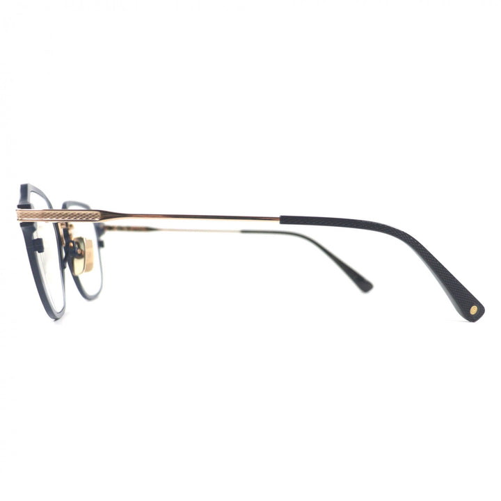極美品▼DITA ディータ DTX425 UNION THREE メガネ 眼鏡 アイウェア ネイビー ピンクゴールド ブラック 49□19-145 箱付き 定価114400円