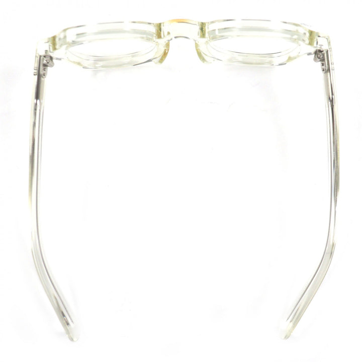 極美品▼金子眼鏡 カネコガンキョウ KAS-20 ACETATE メガネ 眼鏡 アイウェア クリア 45□24-147 度入り ケース付き 日本製 メンズ