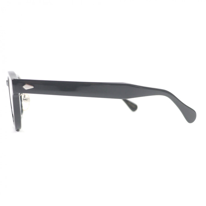 美品□MOSCOT モスコット LEMTOSH ウェリントンフレーム メガネ 眼鏡 アイウェア ブラック 46□24-145 度入り 箱・ケース付き メンズ