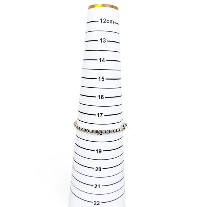 美品□TIFFANY&amp;Co. ティファニー ベネチアン SV925 チェーンブレスレット アクセサリー シルバー 重量15.73g レディース メンズOK