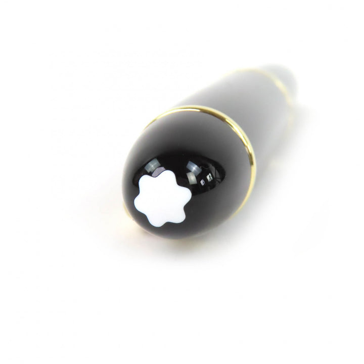 美品△MONTBLANC モンブラン マイスターシュテュック 149 Pix ペン先18K Mニブ 万年筆 ブラック ゴールド 箱・ケース付 ドイツ製 メンズ