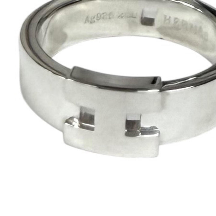 極美品★HERMES エルメス ヴィンテージ AG925 ヘラクレス リング 指輪 シルバー 51（JP11号相当） 重量5.17g レディース