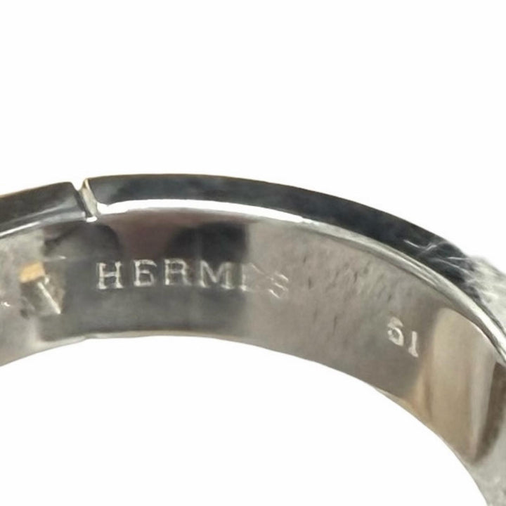 極美品★HERMES エルメス ヴィンテージ AG925 ヘラクレス リング 指輪 シルバー 51（JP11号相当） 重量5.17g レディース