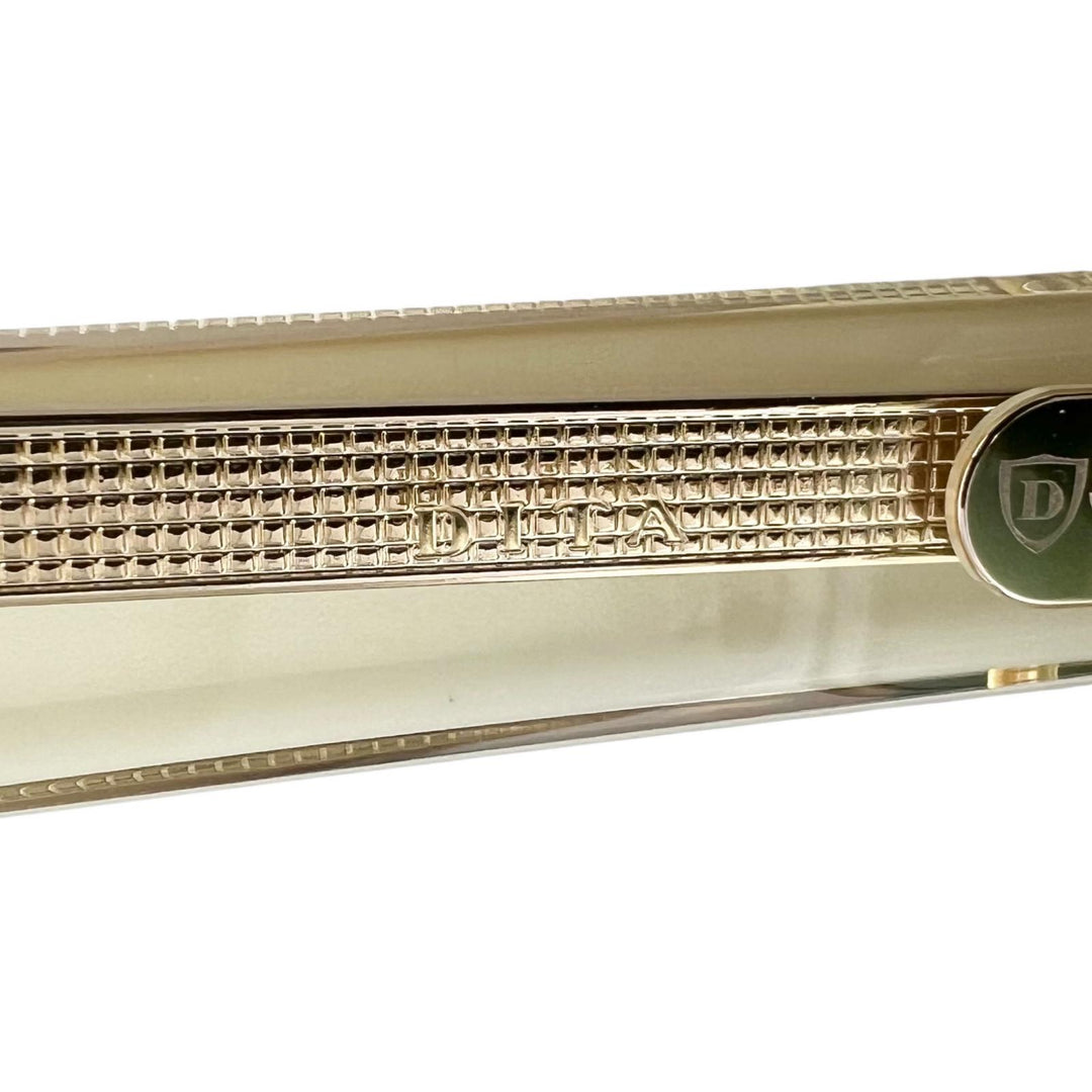 美品▲DITA ディータ DTS726-A RADHACKER グリーングラデーションレンズ サングラス 51□22 148 箱・ケース付き 日本製 定価102300円