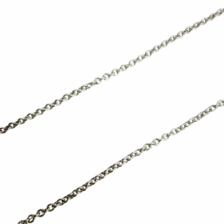美品☆TIFFANY&amp;Co. ティファニー AG925 ハートキー ネックレス ペンダント シルバー ティファニーブルー 重量4.6g レディース 保存袋付き