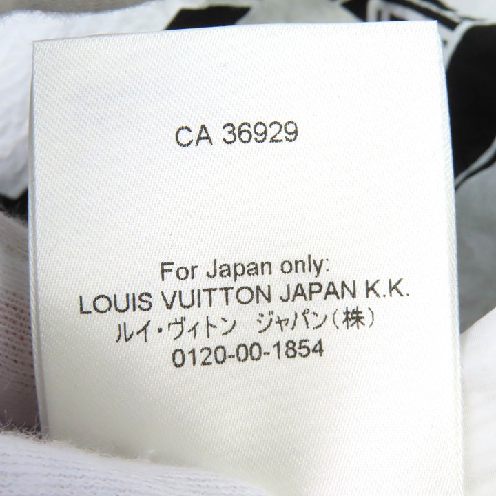 美品△LOUIS VUITTON ルイヴィトン 1AAHF6 パッチワークロゴ ライトウィンドブレーカー ナイロンジャケット マルチカラー 44 伊製 正規品