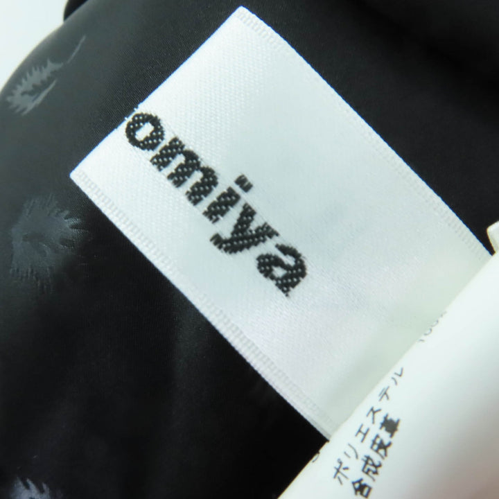 美品☆noir kei ninomiya COMME des GARCONS ノワール ケイ ニノミヤ コムデギャルソン 3T-S003 フェザープリント スカート黒 S 正規品