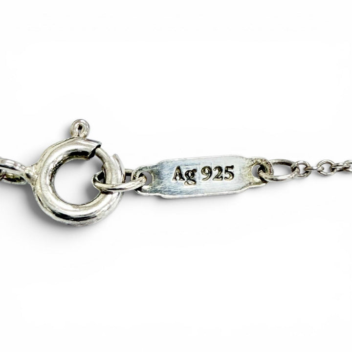 美品△TIFFANY&amp;Co. ティファニー リターントゥティファニー ミニ ダブル ハート タグ ペンダント ネックレス AG925 重量2.51g 箱付き