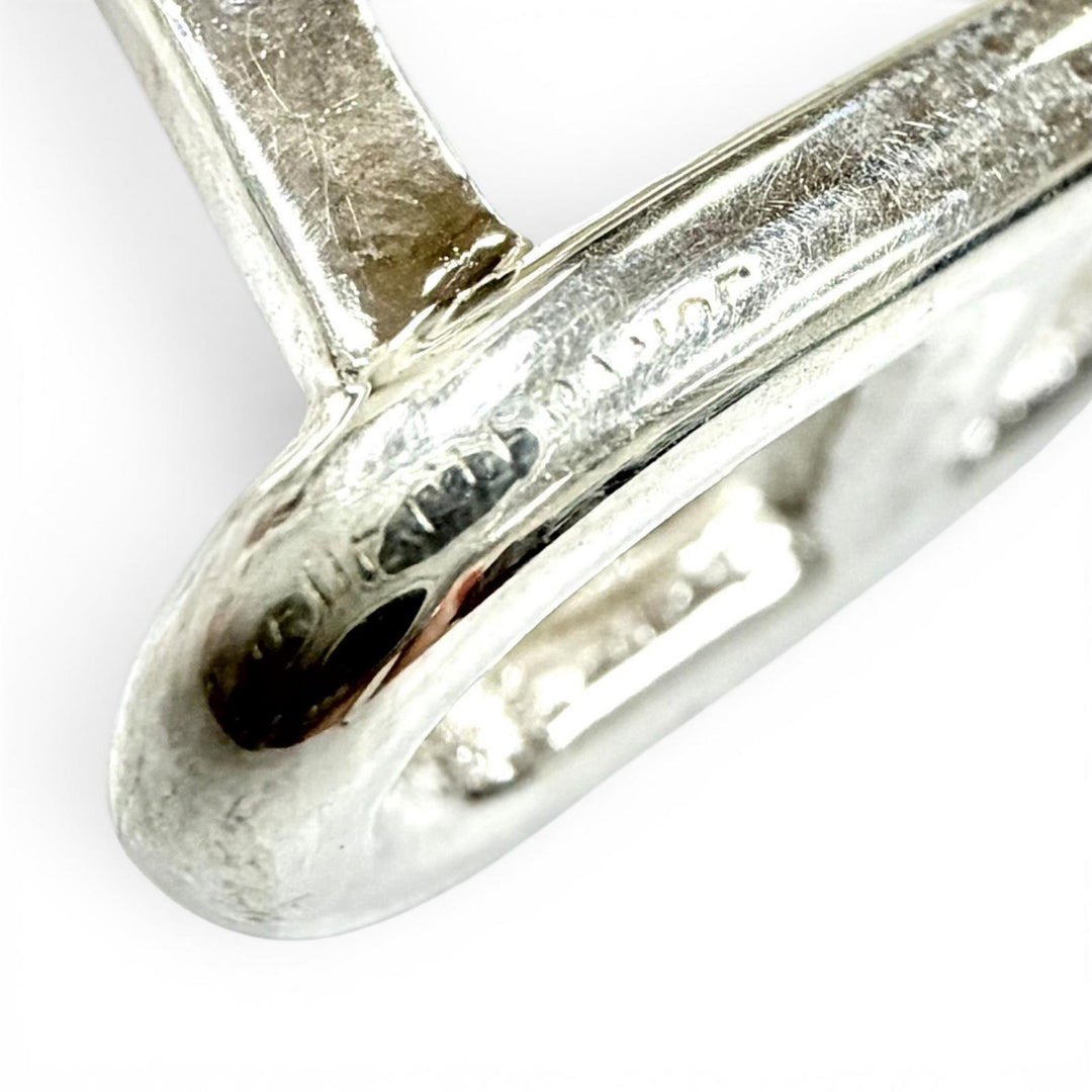 美品◇HERMES エルメス ヴィンテージ 925 シェーヌダンクル カフスボタン カフリンクス シルバー フランス製 重量11.08g メンズ