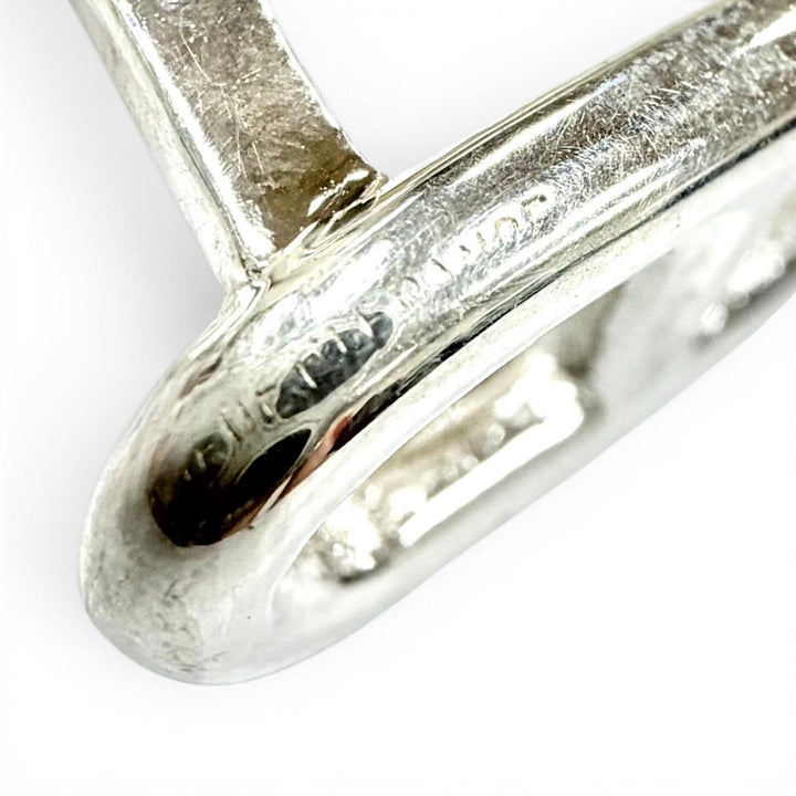 美品◇HERMES エルメス ヴィンテージ 925 シェーヌダンクル カフスボタン カフリンクス シルバー フランス製 重量11.08g メンズ