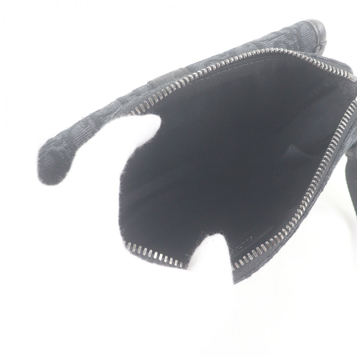 未使用品□DIOR ディオール オム 2ESWS006YKY キャンバス レザー Dior 8バックル オブリーク 総柄 ショルダーバッグ ブラック イタリア製