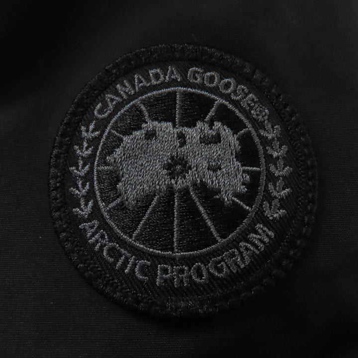 良品☆CANADA GOOSE カナダグース 2090LB LORETTE PARKA ブラックレーベル ファー・フード付 ダウンコート ブラック S 正規品 レディース