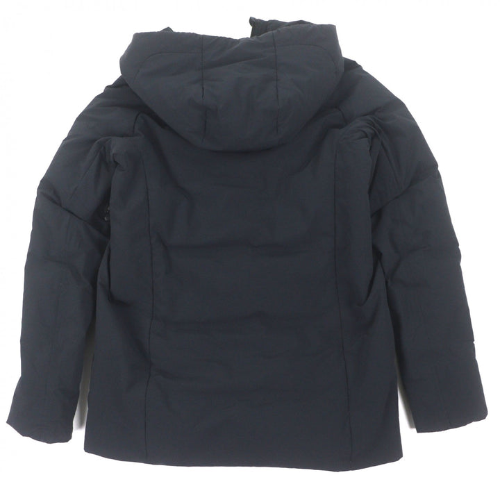 良品▼DESCENTE デサント DIA3673U オルテライン 水沢ダウン フーデッド ダブルジップアップ ダウンコート ブラック S 正規品 メンズ