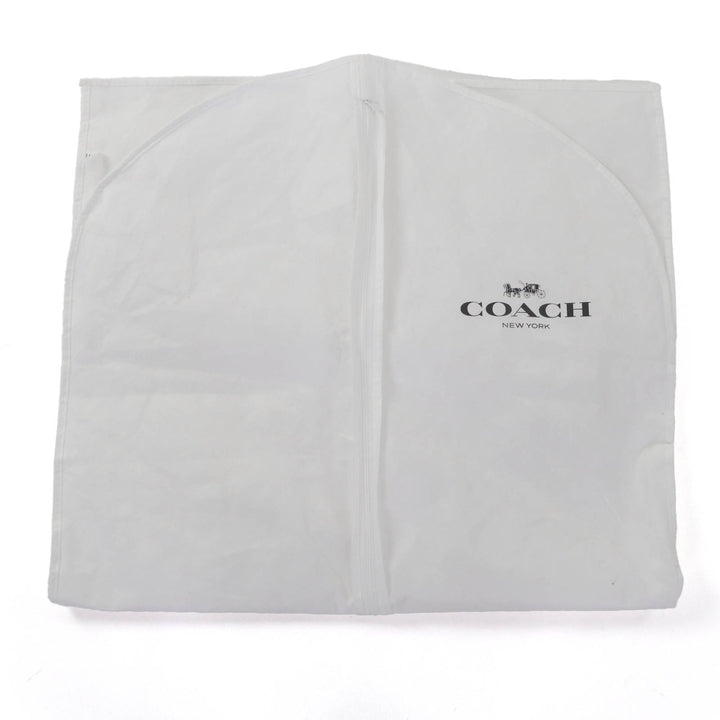 極美品◇COACH コーチ CF025 シープスキン ショールシアリング ムートンコート ベージュ ゴールド金具 M ガーメント付 正規品 レディース