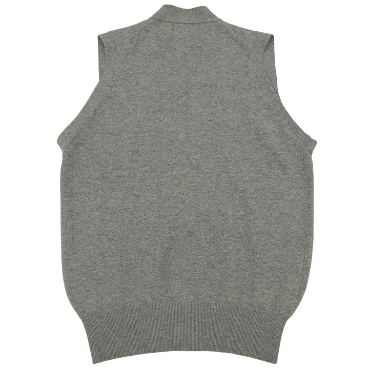 美品▲COMME des GARCONS HOMME コムデギャルソンオム AD1990 ウール 田中オム ニットベスト 日本サイズM相当 日本製 正規品 メンズ