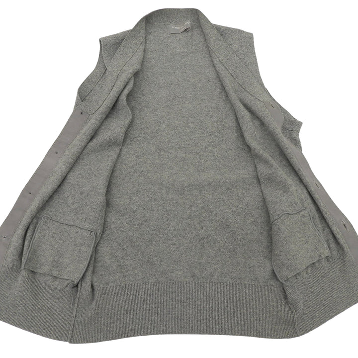 美品▲COMME des GARCONS HOMME コムデギャルソンオム AD1990 ウール 田中オム ニットベスト 日本サイズM相当 日本製 正規品 メンズ