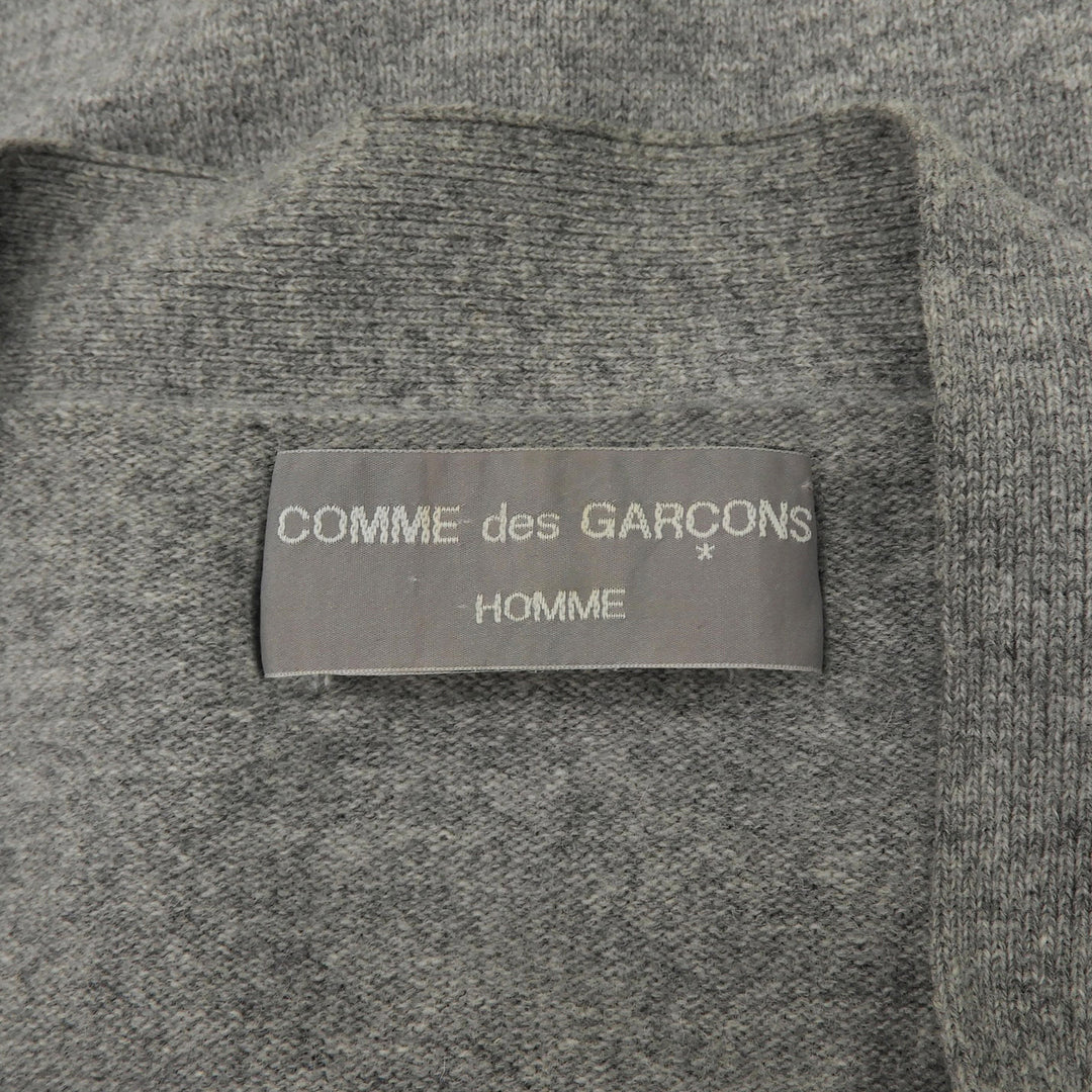 美品▲COMME des GARCONS HOMME コムデギャルソンオム AD1990 ウール 田中オム ニットベスト 日本サイズM相当 日本製 正規品 メンズ