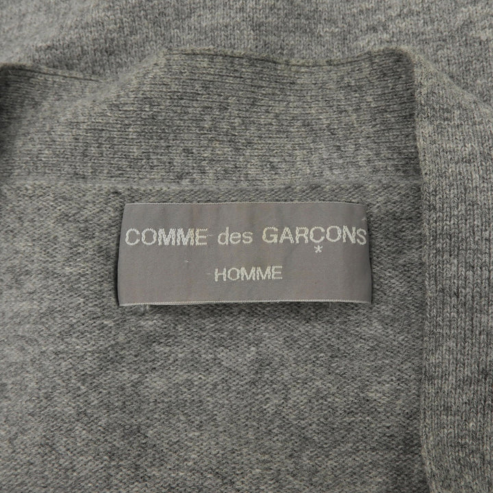 美品▲COMME des GARCONS HOMME コムデギャルソンオム AD1990 ウール 田中オム ニットベスト 日本サイズM相当 日本製 正規品 メンズ