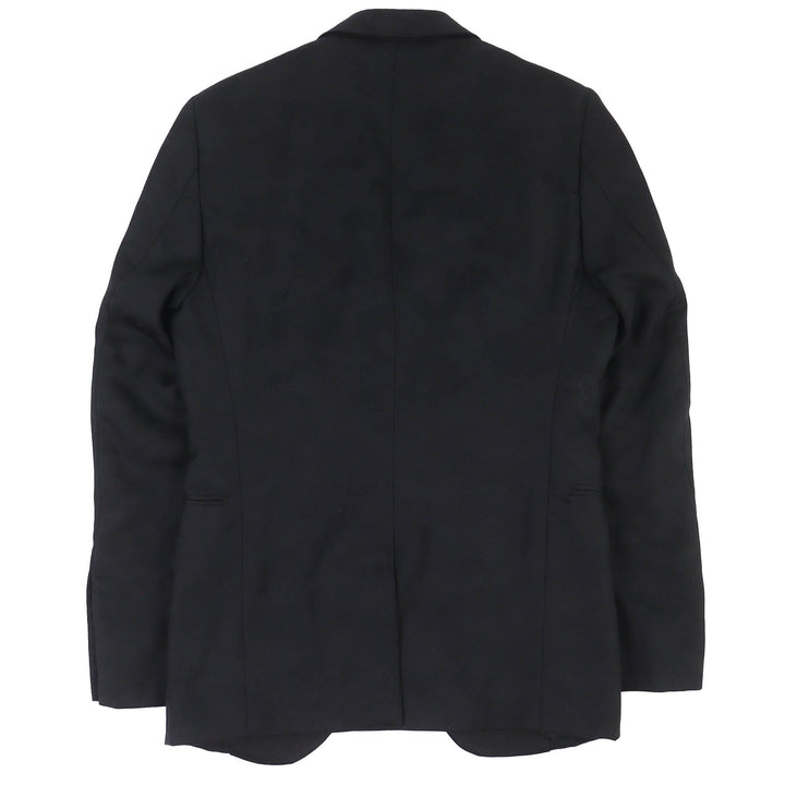 極美品△LOUIS VUITTON ルイヴィトン 20AW シルク混 シャドーモノグラム カモフラ総柄 シングルテーラードジャケット ブラック 44 正規品