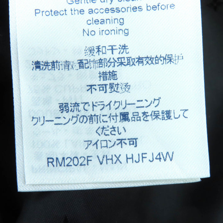 極美品△LOUIS VUITTON ルイヴィトン 20AW シルク混 シャドーモノグラム カモフラ総柄 シングルテーラードジャケット ブラック 44 正規品