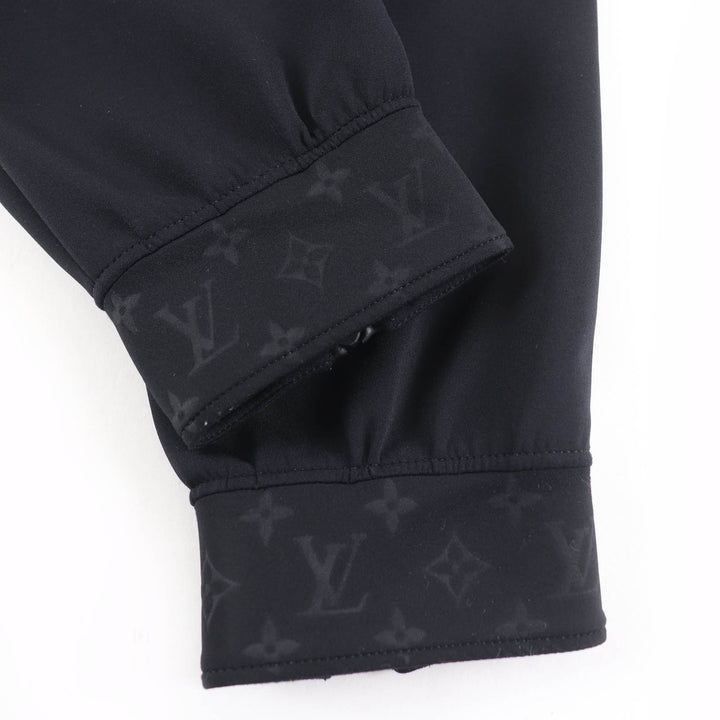 極美品☆LOUIS VUITTON ルイヴィトン 22SS モノグラム ディテール カーゴパンツ ブラック 36 イタリア製 正規品 レディース
