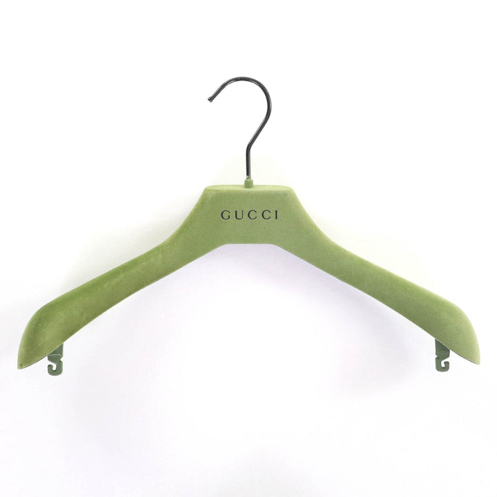 極美品△GUCCI グッチ 24SS 772882 コットン100％ インターロッキングGブローチ 中綿入り 長袖 デニムシャツ インディゴブルー 38 正規品