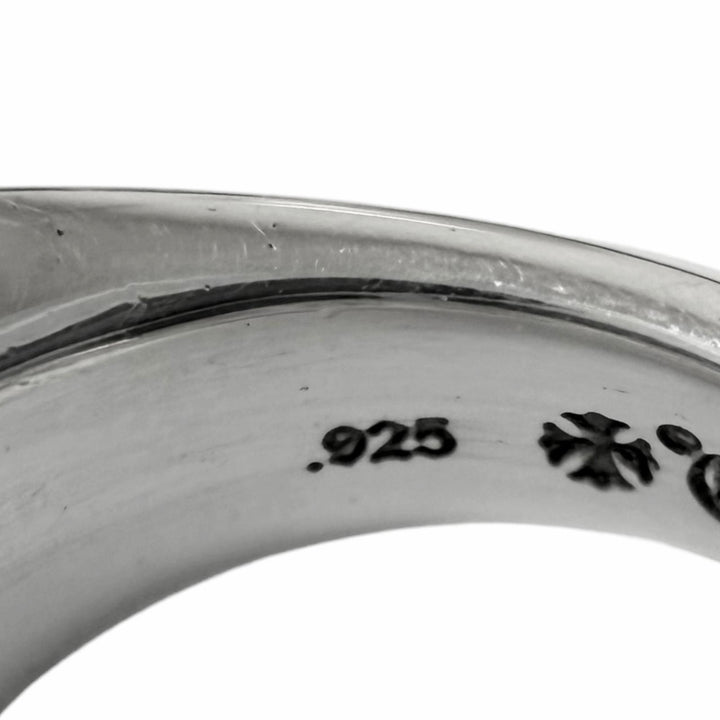 極美品□CHROME HEARTS クロムハーツ CUTOUT CH PLS SML スモール カットアウト CHプラス SV925 リング 指輪 シルバー JP14号 14.8g