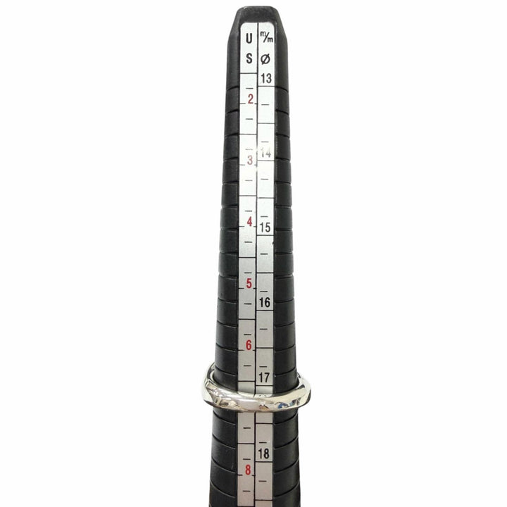極美品□CHROME HEARTS クロムハーツ CUTOUT CH PLS SML スモール カットアウト CHプラス SV925 リング 指輪 シルバー JP14号 14.8g