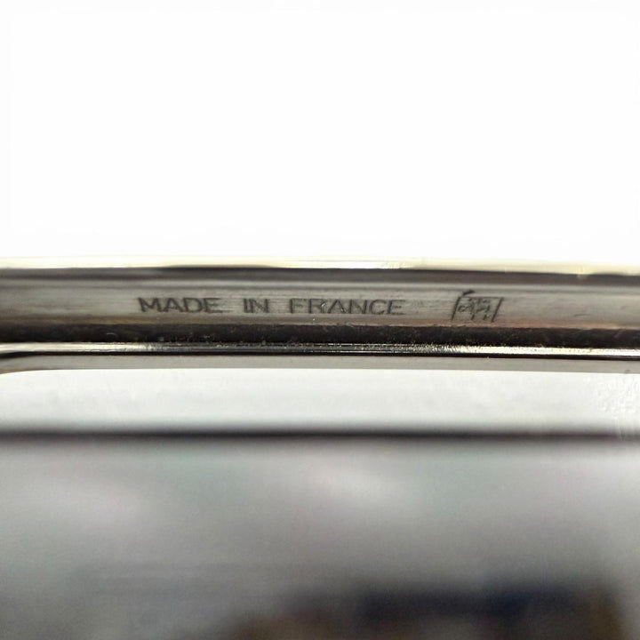 美品◇Cartier カルティエ ディアボロ ドゥ カルティエ 18K ブルージェムストーン Mニブ 万年筆 ブラック シルバー フランス製 箱付き