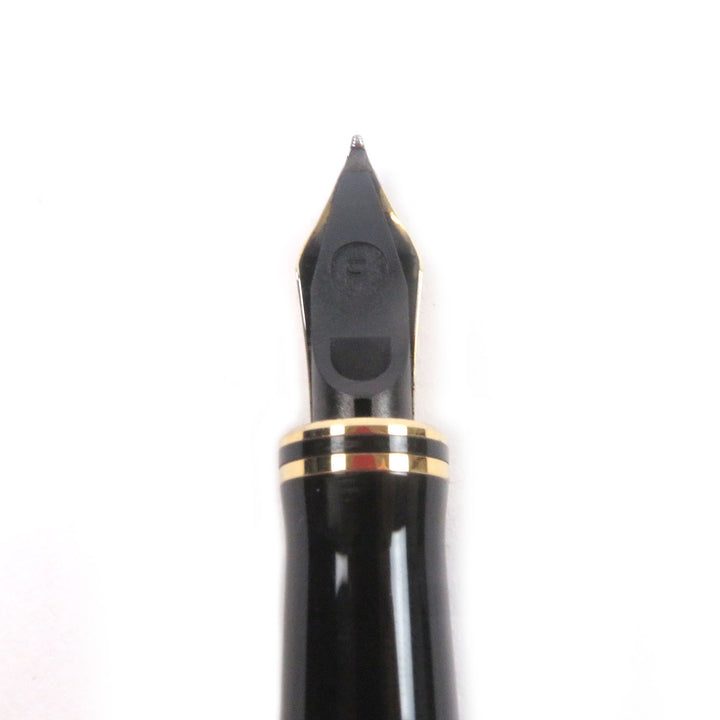 美品□PARKER パーカー ヴィンテージ デュオフォールド 18K Fニブ センテニアル 旧型 万年筆 マーブルレッド ゴールド ケース付き メンズ