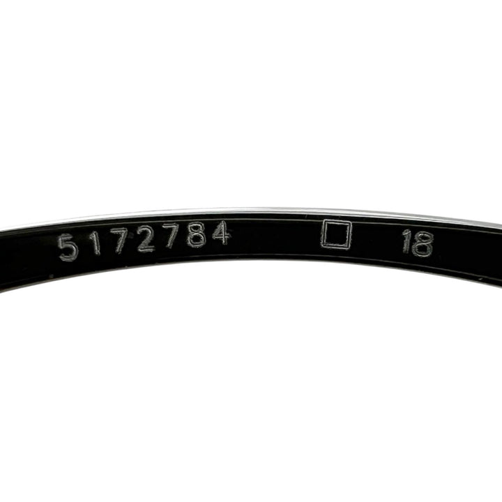 極美品▲Cartier カルティエ パンテール ヘアライン ツーポイント リムレス メガネ 眼鏡 アイウェア シルバー □18 135 度入り 仏製