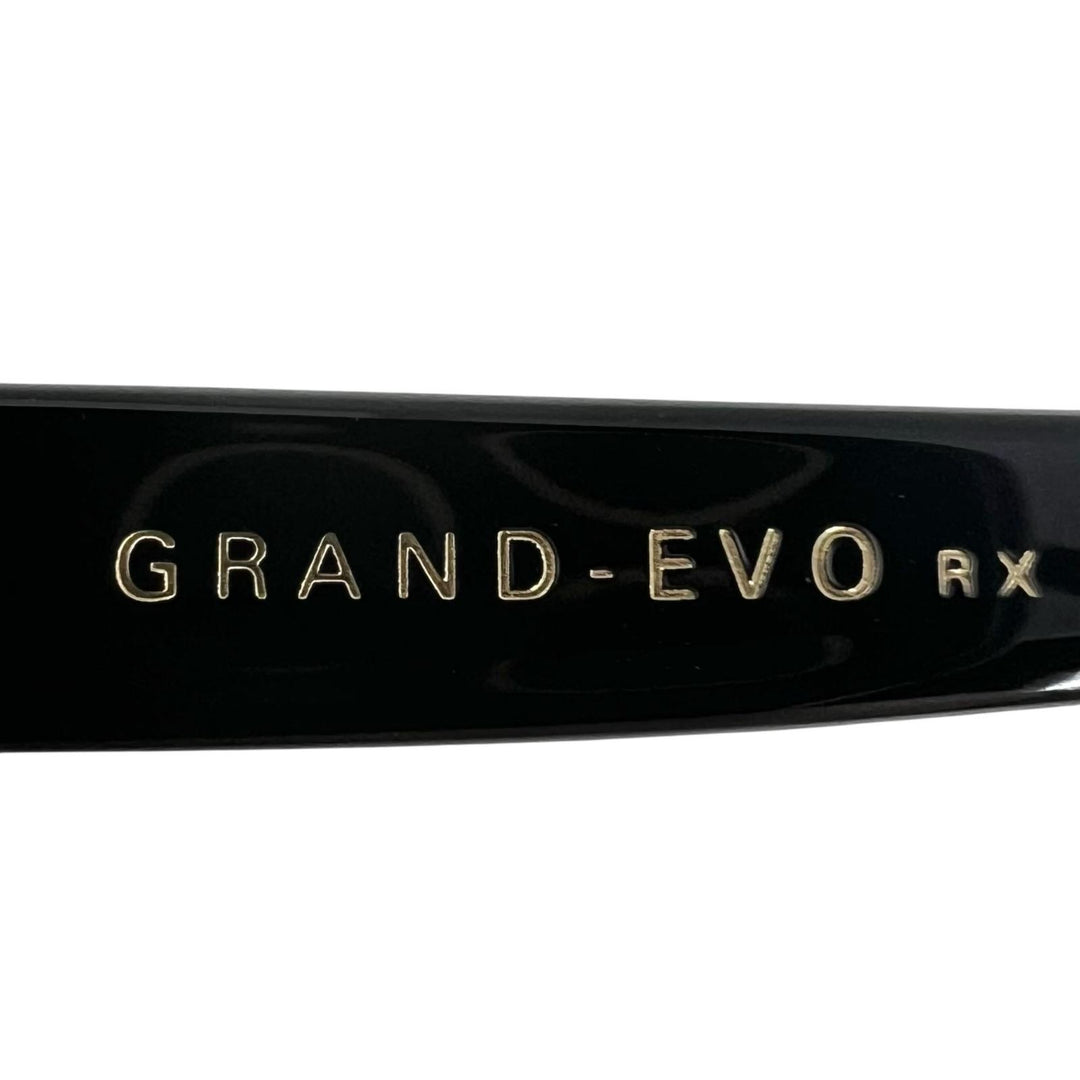 美品▲DITA ディータ DTX146 GRAND-EVO Rx ツーブリッジ リムレス メガネ アイウェア マットブラック ゴールド 57□16 145 メンズ