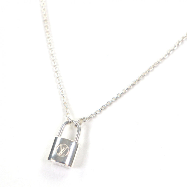 極美品▼LOUIS VUITTON ルイヴィトン Q93559 ペンダント ロックイット AG925 チェーン ネックレス シルバー 重量8.2g レディース