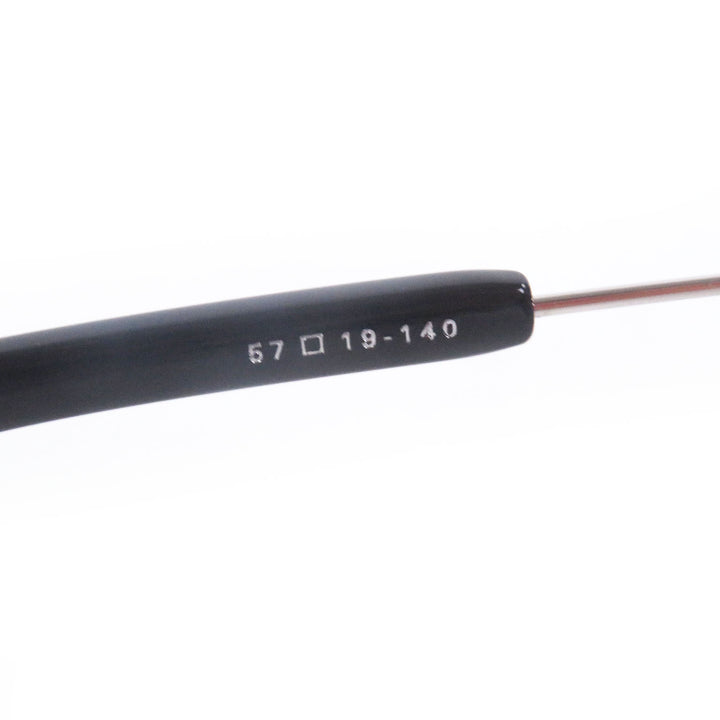 極美品□DITA ディータ DTS456 AVIATIA-ONE ツーブリッジ アイウェア サングラス ブラック シルバー 57□19-140 デモレンズ 日本製