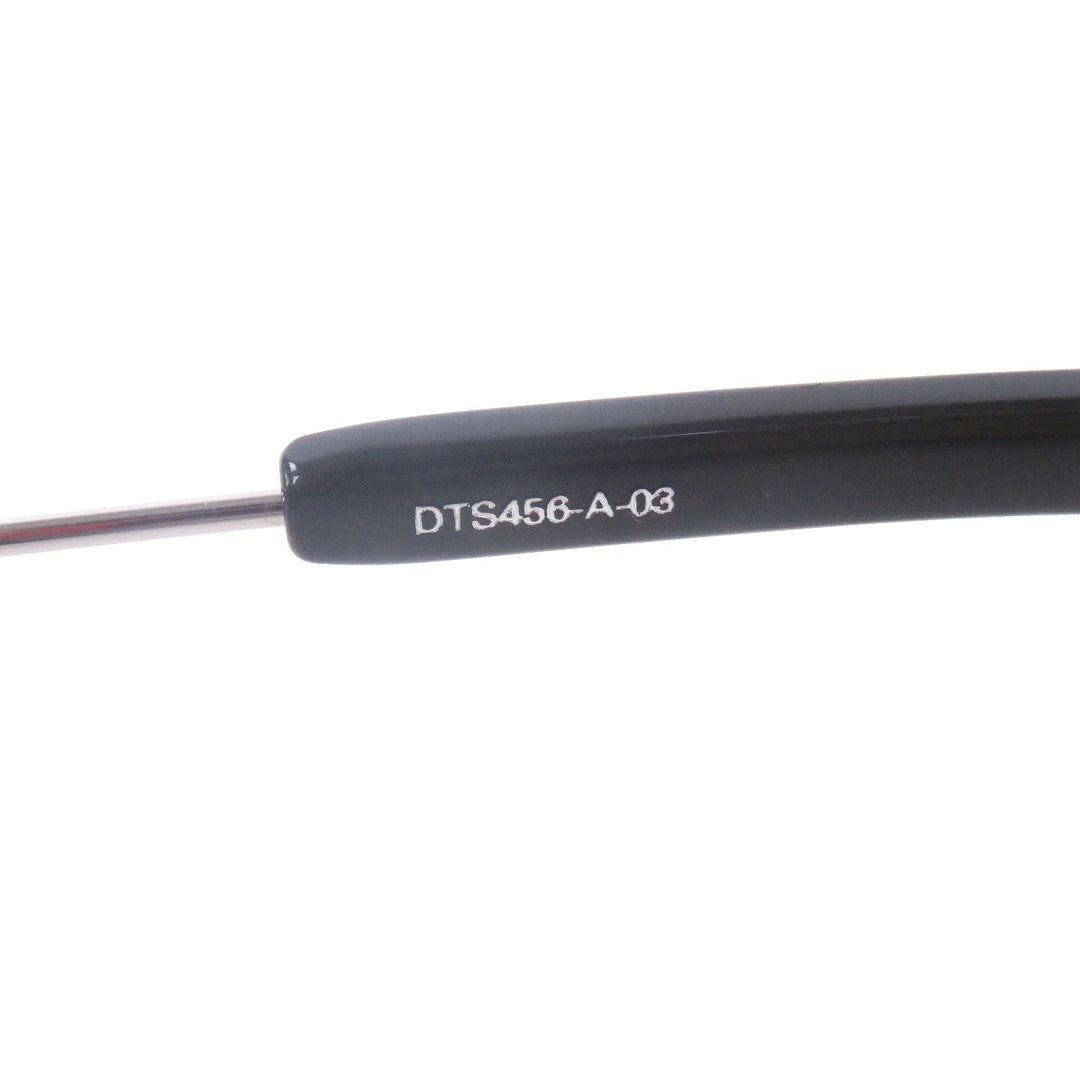 極美品□DITA ディータ DTS456 AVIATIA-ONE ツーブリッジ アイウェア サングラス ブラック シルバー 57□19-140 デモレンズ 日本製