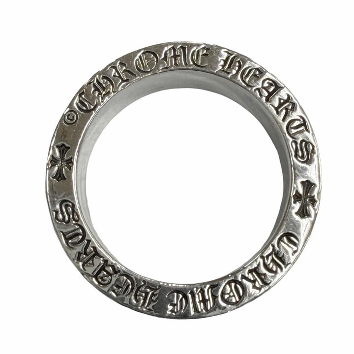 美品▼CHROME HEARTS クロムハーツ SPACER DAGGER 6mm　スペーサー ダガー 925 6mm リング 指輪 シルバー JP14号 重量10.15g メンズ