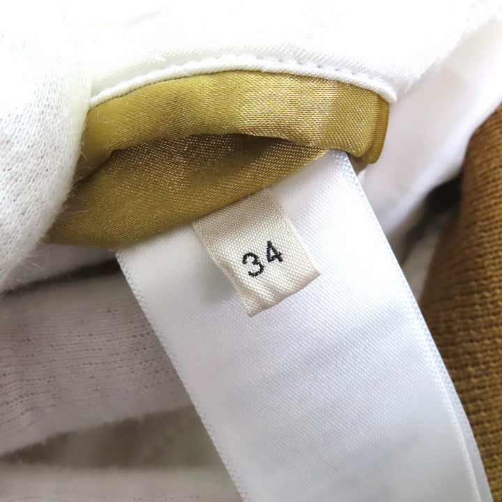 極美品△CELINE セリーヌ 2W635497M Lucky lovers ラッキー ラヴァーズ テディ ジャケット スタジャン ブルゾン ゴールド 34 伊製 正規品