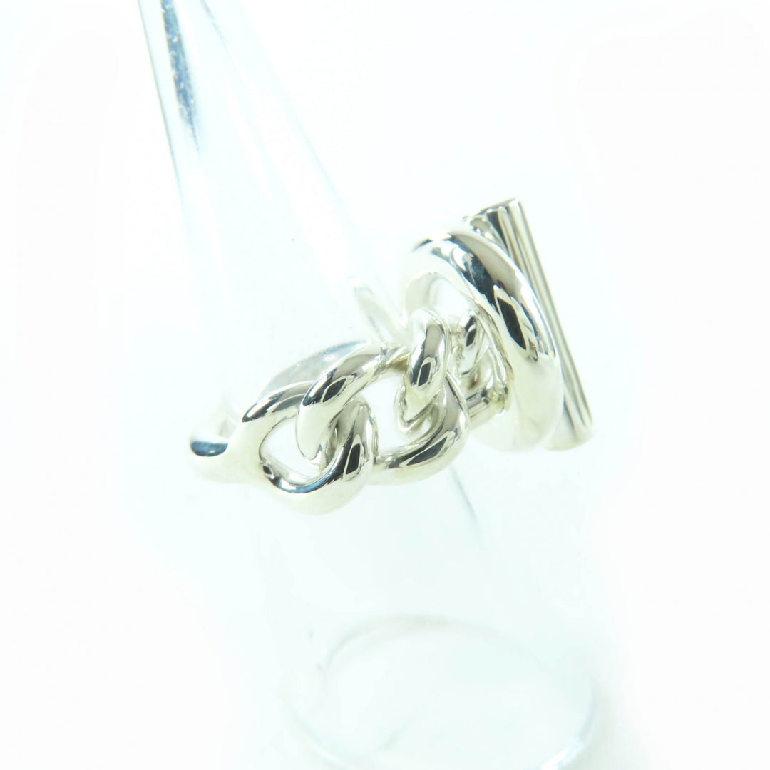 極美品☆HERMES エルメス クロワゼット GM AG925 リング・指輪 アクセサリー シルバー 51（日本サイズ約10号相当） 重量14.6g レディース