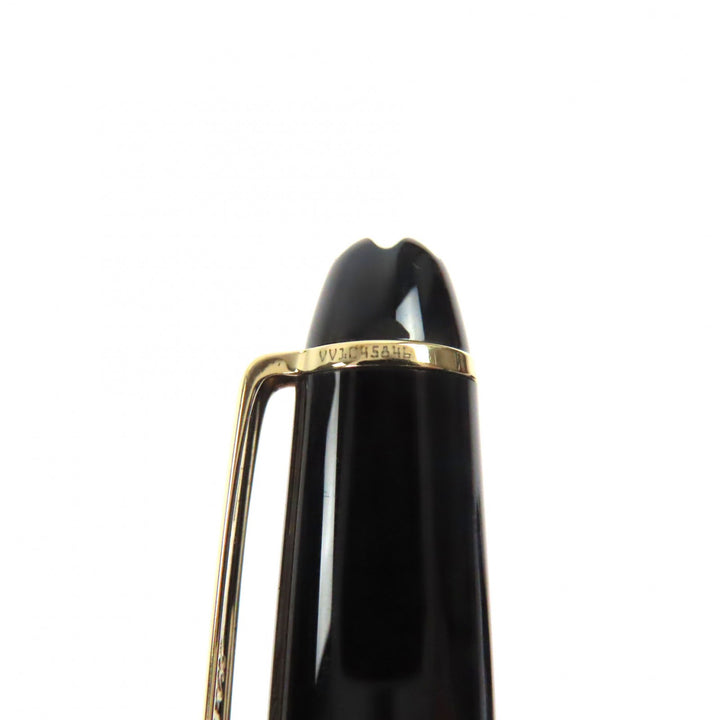 美品▼MONTBLANC モンブラン マイスターシュテュック モーツァルト ペン先14K Mニブ ホワイトスター 万年筆 ブラック ゴールド ドイツ製
