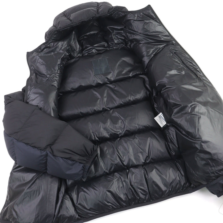 未使用品○MONCLER モンクレール 23年製 ALNAIR GIUBBOTTO ロゴワッペン フーデッド ダウンジャケット 2 正規品 メンズ 定価260700円