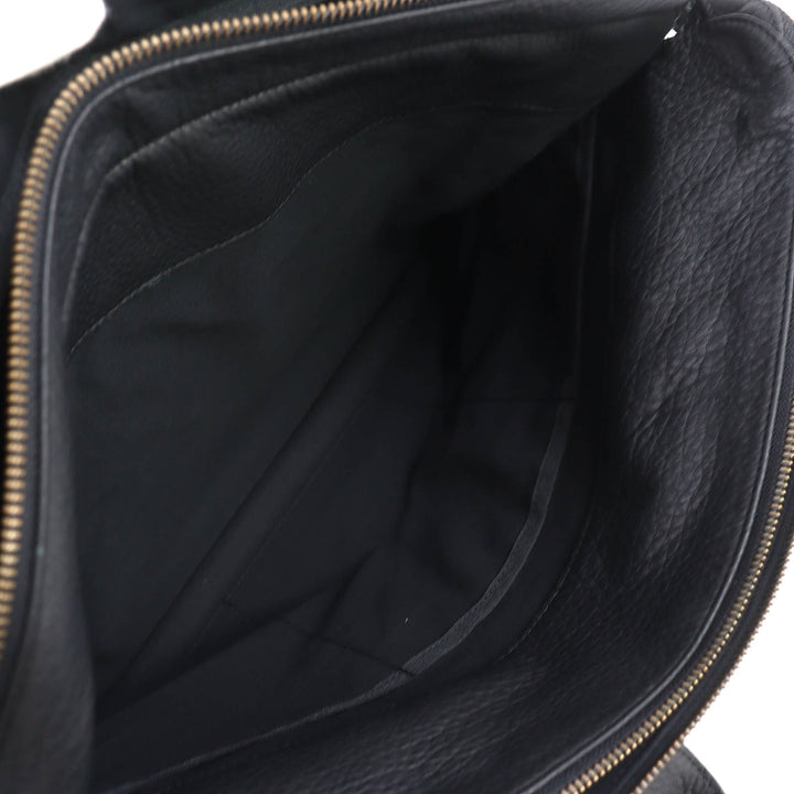 極美品△PORTER ポーター WITH ウィズ レザー 2WAY ブリーフケース ビジネスバッグ ショルダーバッグ ブラック メンズ